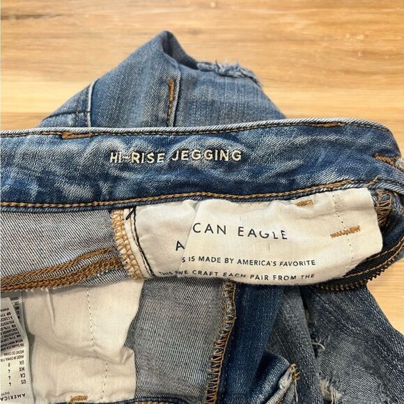 AMERICAN EAGLE OUTFITTERS Hi-Rise Jeggings Size 4 - Picture 7 of 8